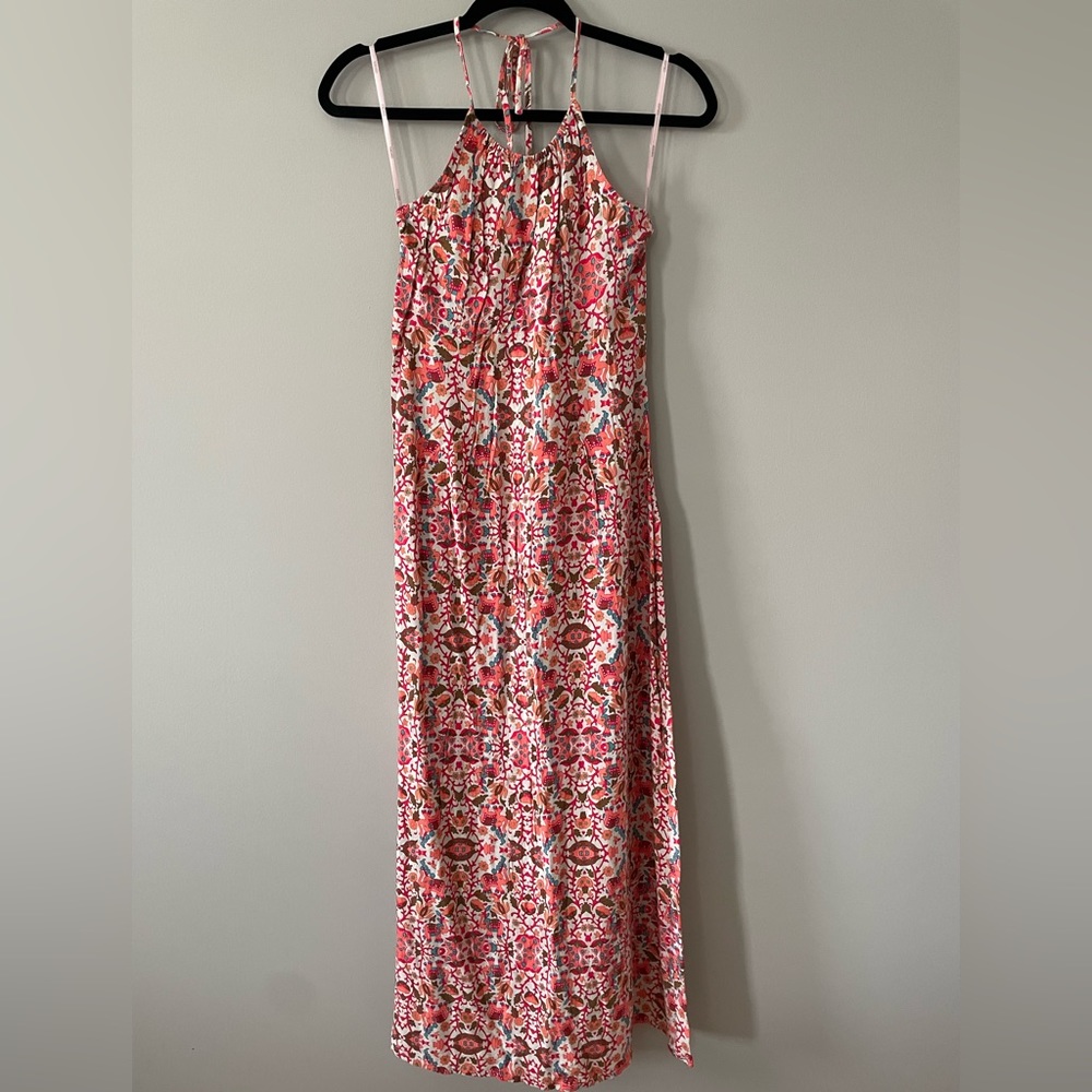 Size XS FOREVER21 Floral Halter Maxi Dress